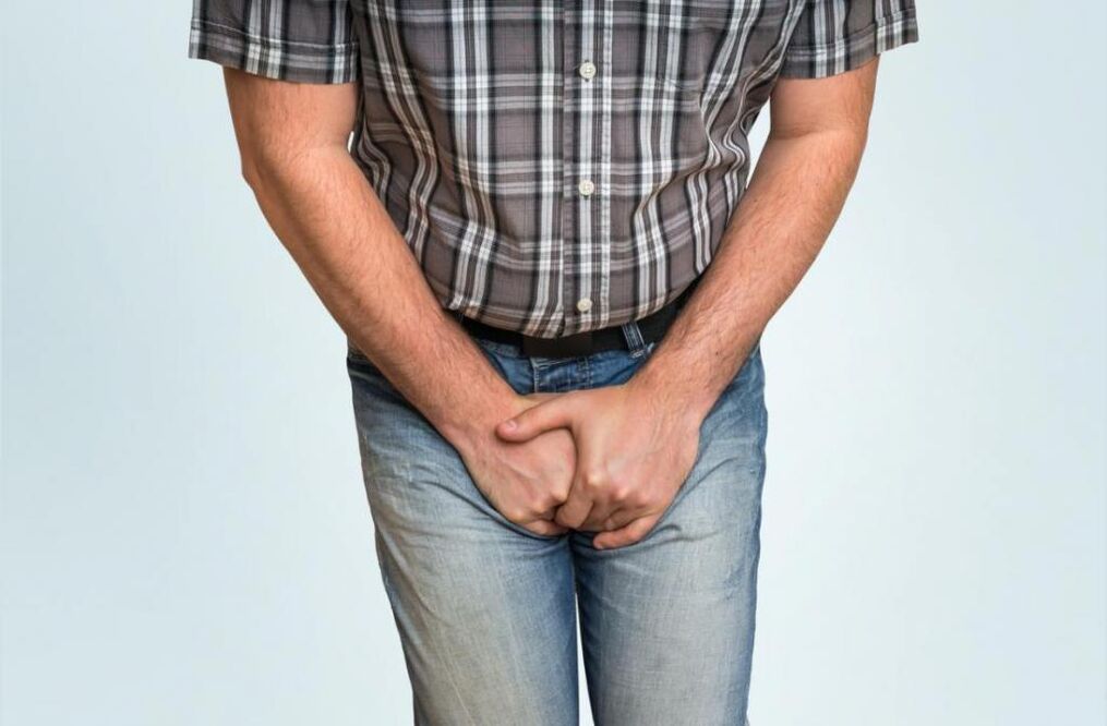 douleur à l'aine avec prostatite chronique