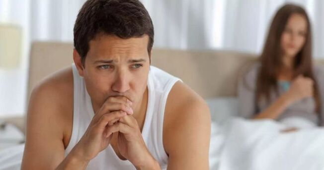 Les symptômes de la prostatite obligent un homme à éviter les rapports sexuels
